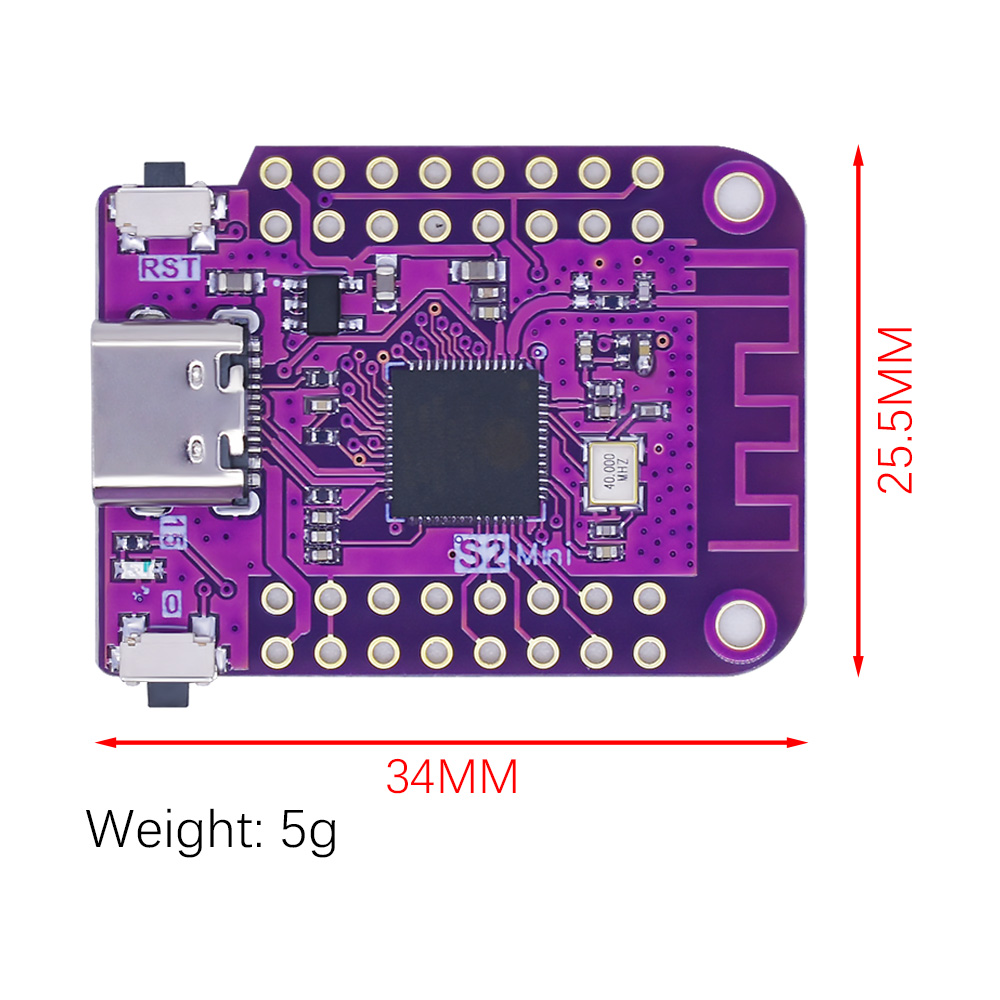 S2 Mini V1.0.0 WIFI IOT Board  - Esp32 S2 评论和价格