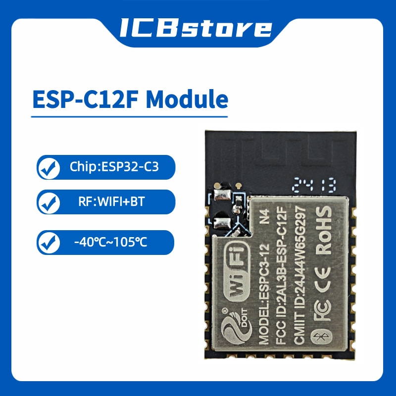 ESP32-C3 Series Module ESP-C12 - Esp32 Wifi Bluetooth Module 评论和价格