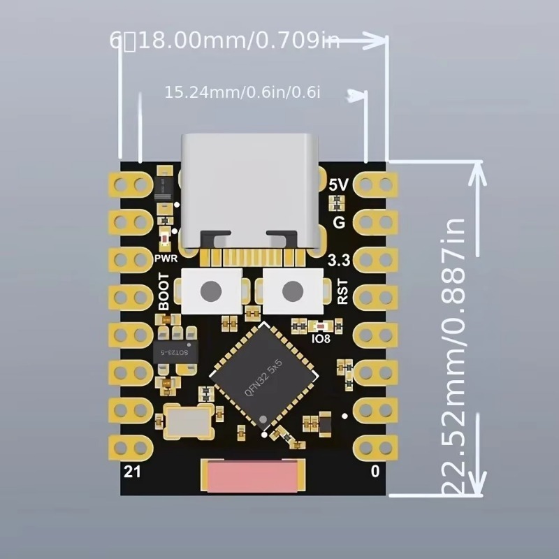 ESP32 C3 Development Board Int - Esp32 C3 评论和价格