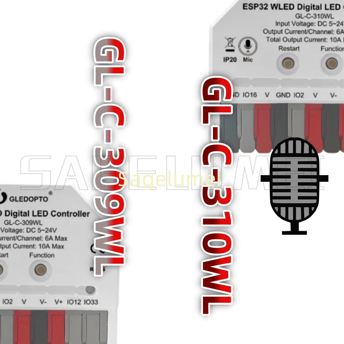 DIY GLEDOPTO ESP32 Mini WLED L - Espressif Esp32 评论和价格