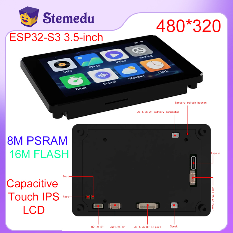 Mini ESP32-S3 3.5inch Capaciti - Espressif Esp32 评论和价格