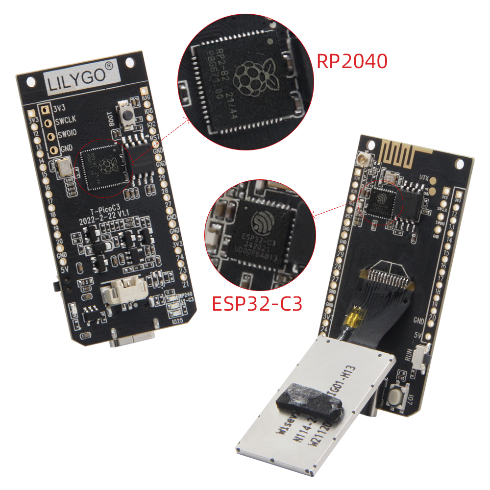 LILYGO® T-PicoC3 PicoPro 1.14- - Esp32 C6 评论和价格