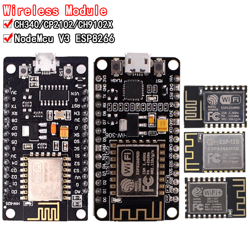 Wireless Module CH340/CP2102/C - Esp8266 Nodemcu 评论和价格